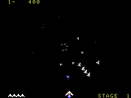Gyruss screenshot 6 for Colecovision